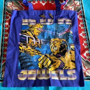 Run The Jewels Tote Bag With Pins